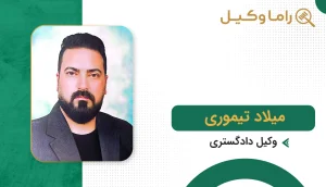 بهترین وکیل در هیرمند + آدرس، تلفن و تخصص (آپدیت 1405) میلاد تیموری