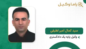 ۱٠ تا از بهترین وکیل ملکی در گرگان + مشاوره تخصصی ۱۴٠۵ سید کمال امیر لطیفی