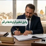 وکیل تنظیم قراردادها در قم