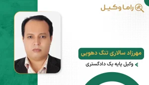 مهرزاد سالاری تنگ دهویی