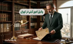 وکیل امور ثبتی در تهران