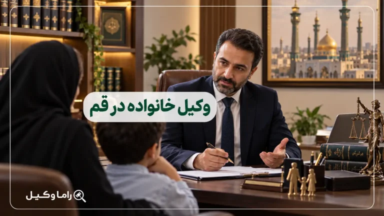 وکیل خانواده در قم