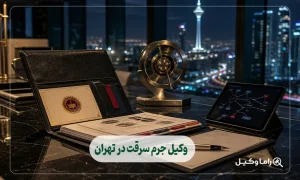 وکیل جرم سرقت در تهران