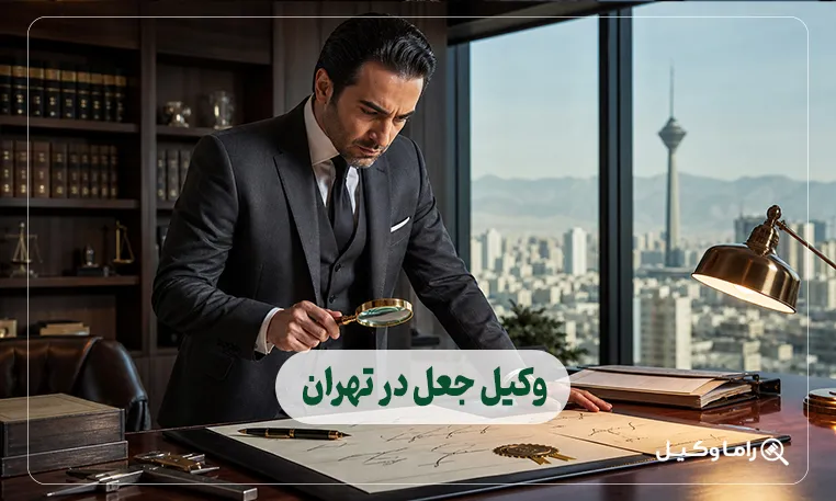 وکیل جعل در تهران