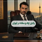 وکیل چک و سفته در تهران