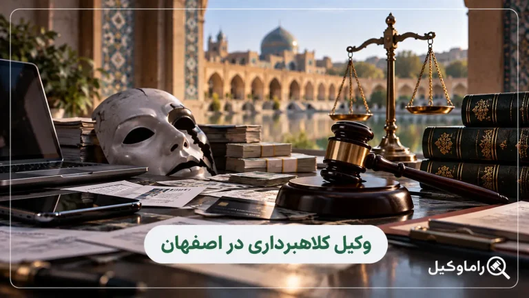 وکیل متخصص کلاهبرداری در اصفهان